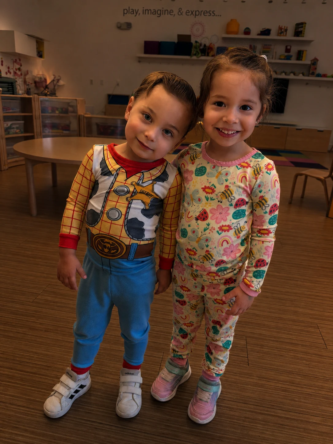 Children enjoying Parents' Night Out with familiar facilitators
