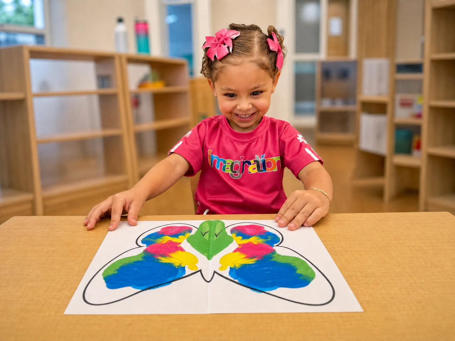 Three-year-olds creating, representing ideas, and building shared worlds
