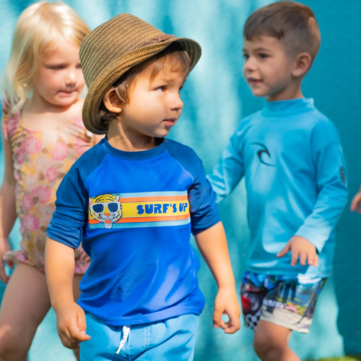 Children enjoying a Summer Adventure activity at TIF